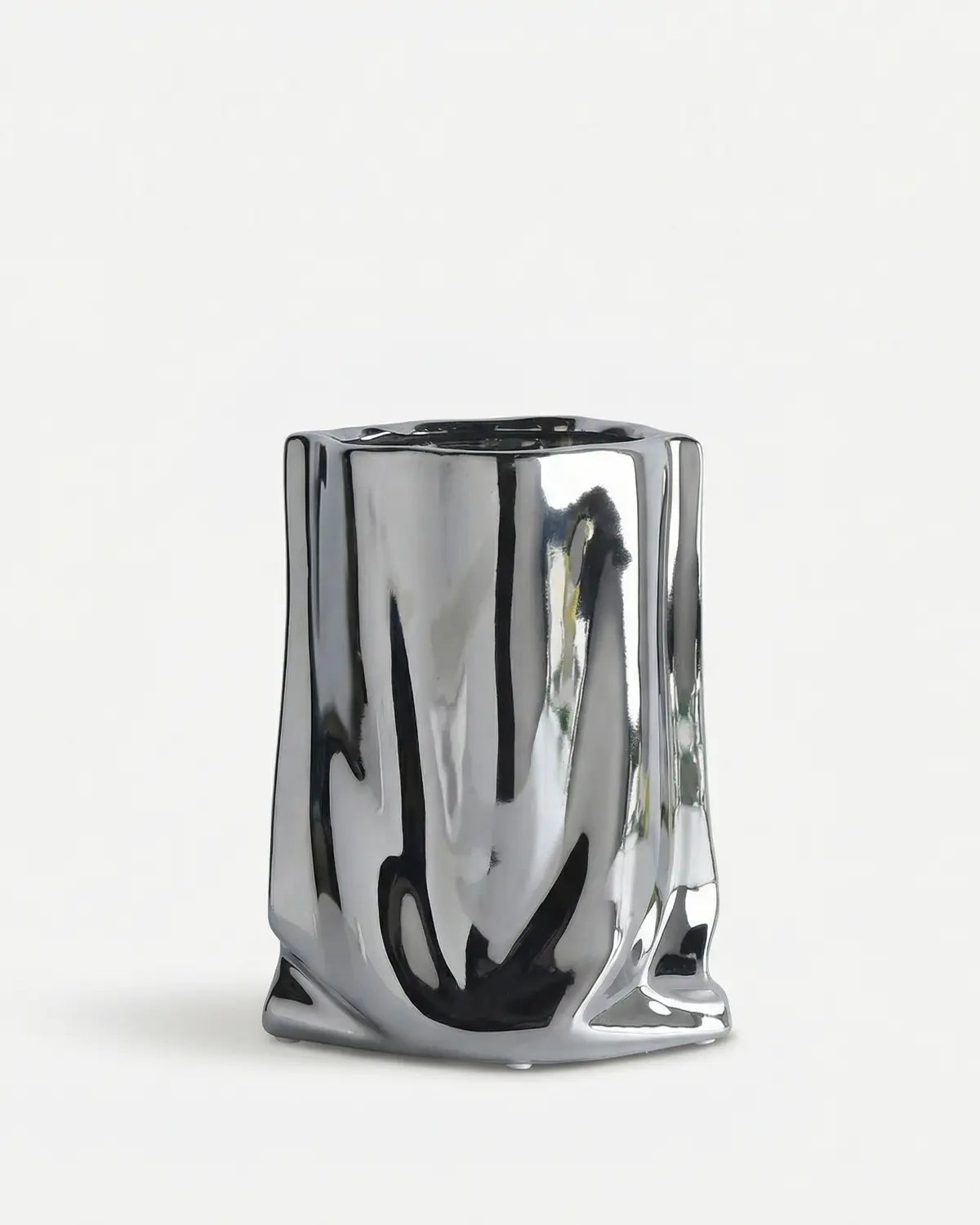 Celine Chrome Vase