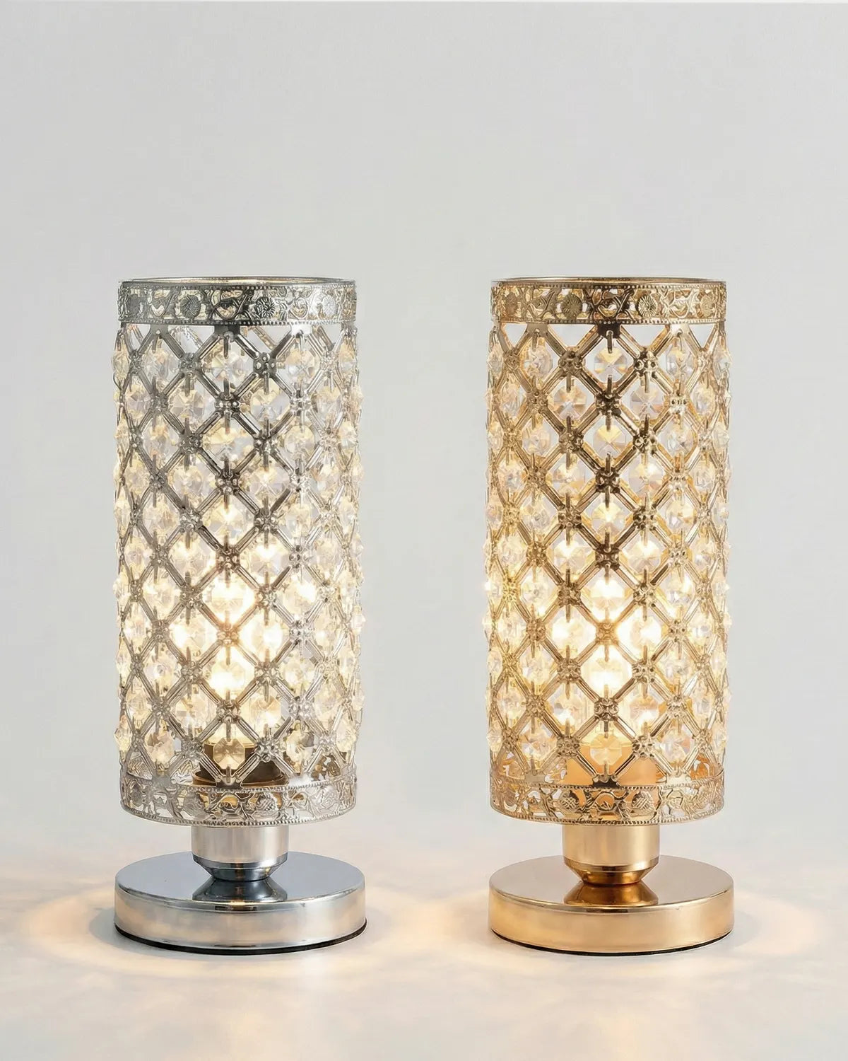 Celestine Crystal Lamp